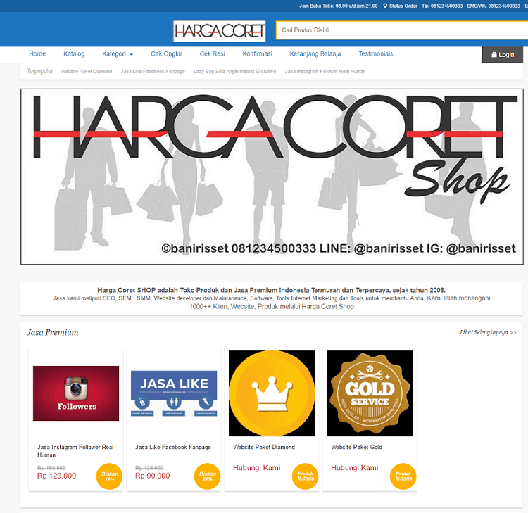 Toko Produk Jasa Software Serba Premium